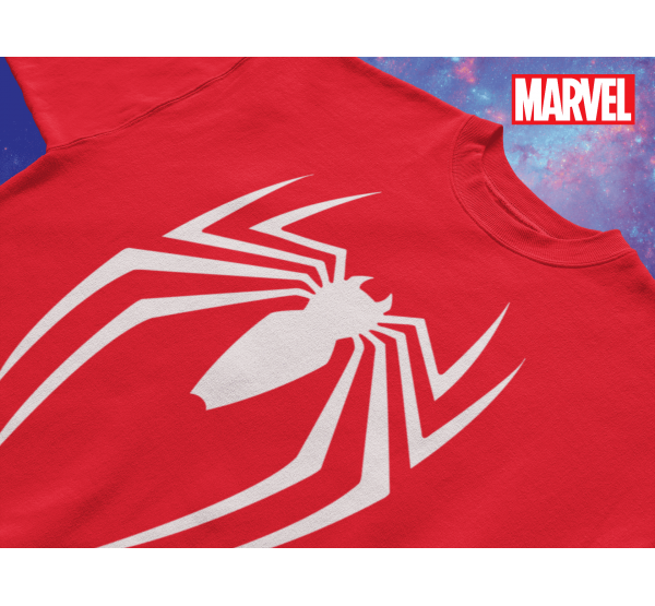 Spiderman Logo White